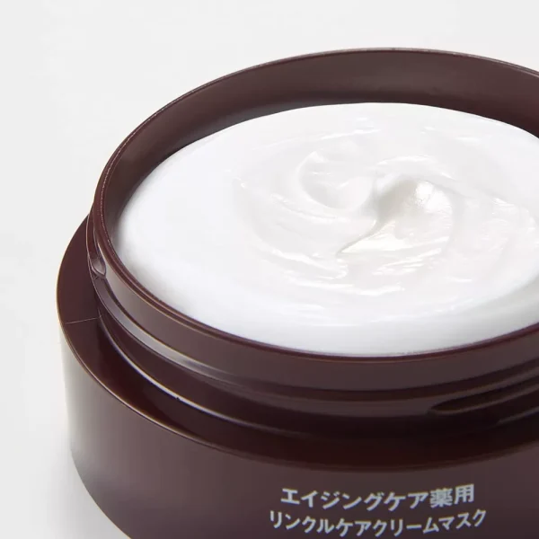Muji Facial Mask Aging Care Medicated Wrinkle Care Cream 80g – Mask - Image 3