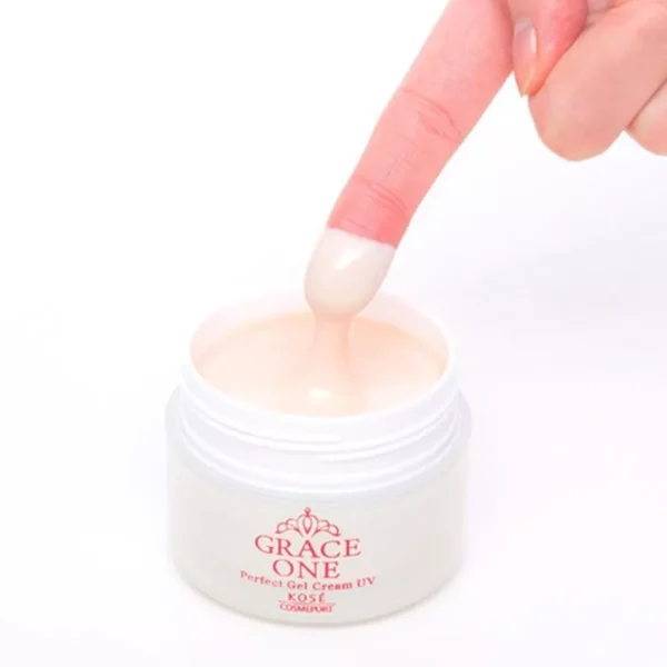 Kose Grace One Perfect Gel Cream UV 100g SPF50+ PA++++ Anti-Aging - Image 2