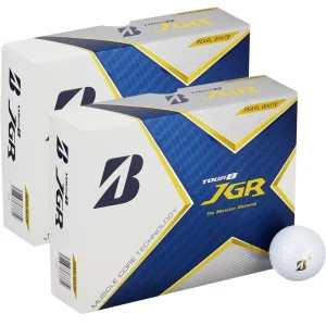 BRIDGESTONE TOUR B JGR Golf Balls 2 Dozen - Distance and Control for All Skill Levels