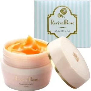 Meiko Cosmetics Revival Rose Moist Rich Gel 100g Damask Rose Fragrance – Moisturiser
