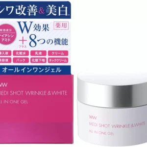 meishoku
  medi shot Wrinkle & White All in one gel 75g medicated Niacinamide
