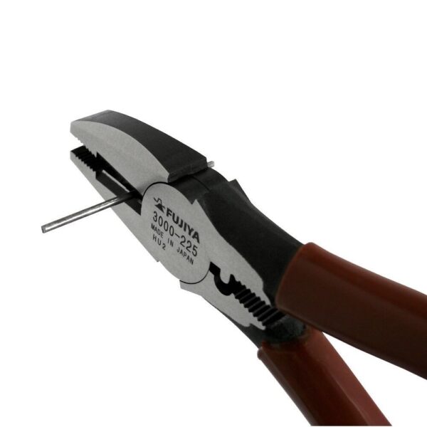Fujiya High Leverage Lineman's Pliers 3000-225 224mm Heavy-Duty Cutting Tool - Image 4