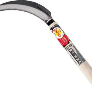 Hounen HT-0802 Serrated Hand Weeding Sickle Sharp Blade for Gardening