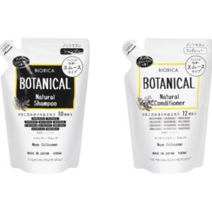 Biorica Botanical Non-Silicone Shampoo and Conditioner 400ml Lot of 2