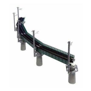 KATO N Gauge Iron Bridge Set R448-60° Green – Premium Model Train Accessory for Realistic Layouts