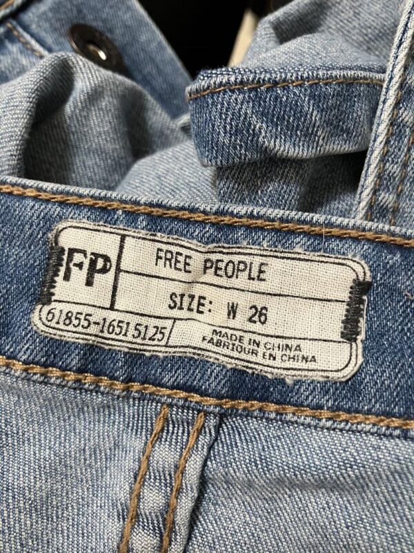 Overall Shorts FREE PEOPLE Size 26 - Image 3