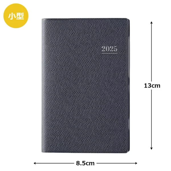 NOLTY 2025 Weekly Planner Notebook Small Dark Navy 1180 Memo Edition - Japan Organizer - Image 2