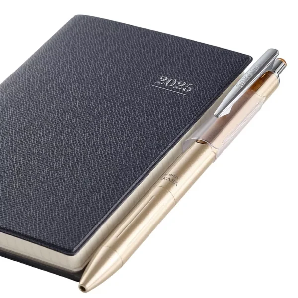NOLTY 2025 Weekly Planner Notebook Small Dark Navy 1180 Memo Edition - Japan Organizer - Image 6