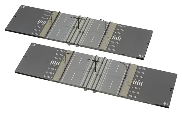 KATO N Gauge TV5 Unitram Straight Extension Set 40-815 - Premium Model Railroad Track for N Scale Layouts - Image 2