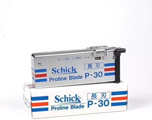 Schick Proline Blade 30pcs P-30 Commercial leather spare blade