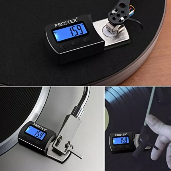 Neoteck Digital Turntable Stylus Force Gauge – High-Precision Needle Pressure Tester - Image 3