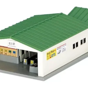 KATO N Gauge Ground Station Building 23-210 – Premium Detailed Model Accessory for Realistic Train Layouts
