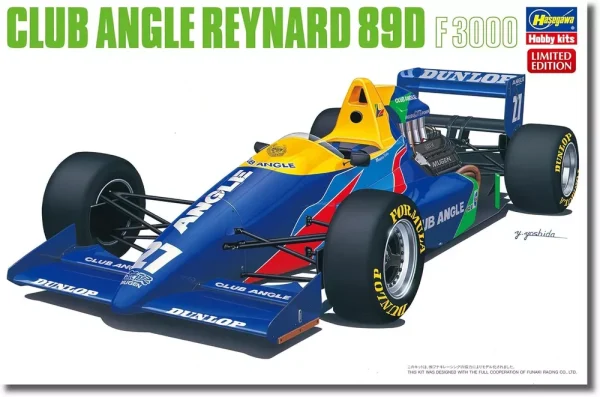 Hasegawa 1/24 Club Angle Reynard 89D Model Kit #20679