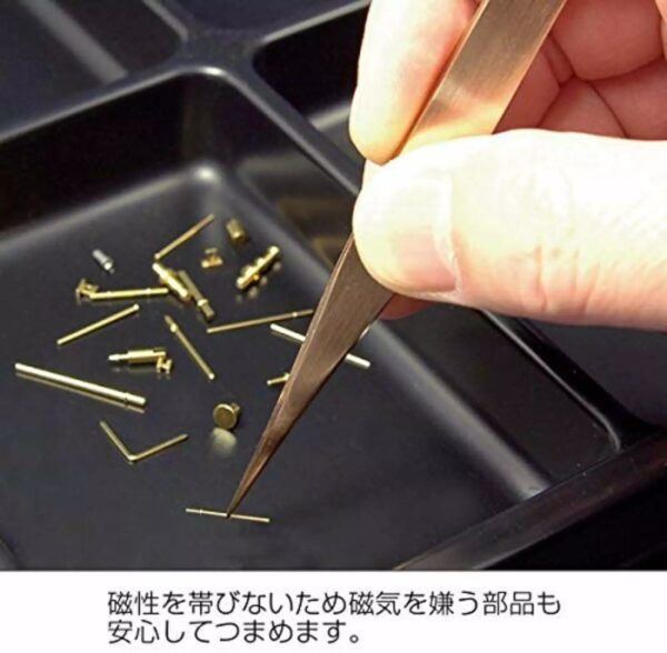 HOZAN PP-149 Phosphor Bronze Non-Magnetic Tweezers - Image 3