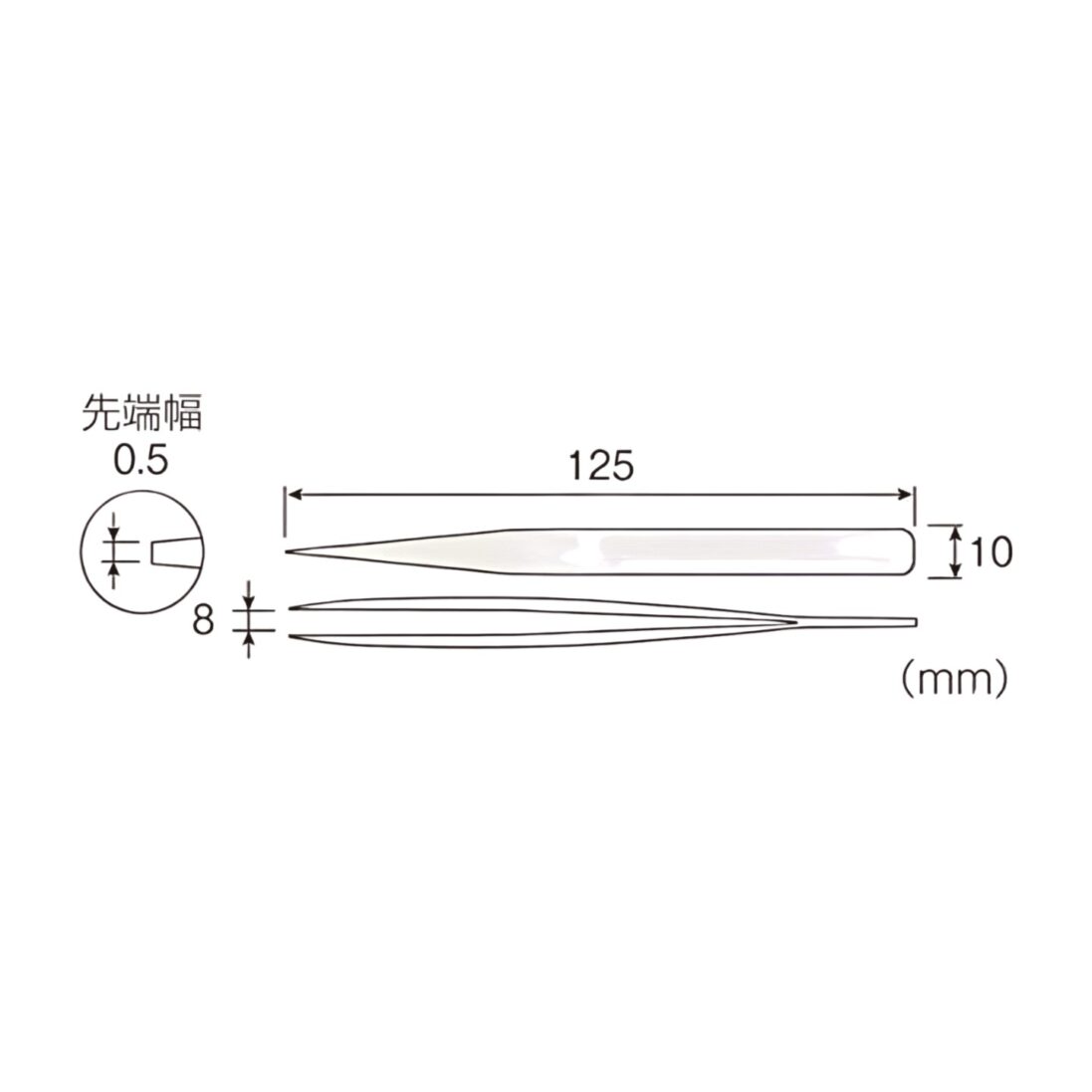 HOZAN PP-149 Phosphor Bronze Non-Magnetic Tweezers - Image 5