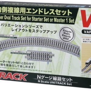 KATO N Scale Unitrack V5 Inner Oval Track Set - Premium Quality Railway Expansion for Dual Train Operation