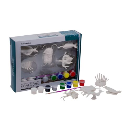 Favorite Prehistoric Life Paint Model Box – Cambrian Creature Painting Kit