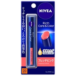 KAO
  NIVEA Rich Care & Color Lip Cream French Pink 2g