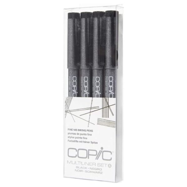 Copic Multiliner Pens: A Must-Have Set for Artists, Designers, & Illustrators