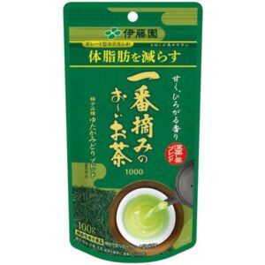 ITO EN Ichibanzumi Oi Ocha Kanaya Midori Blended Green Tea (100g) – Premium First-Picked Japanese Green Tea