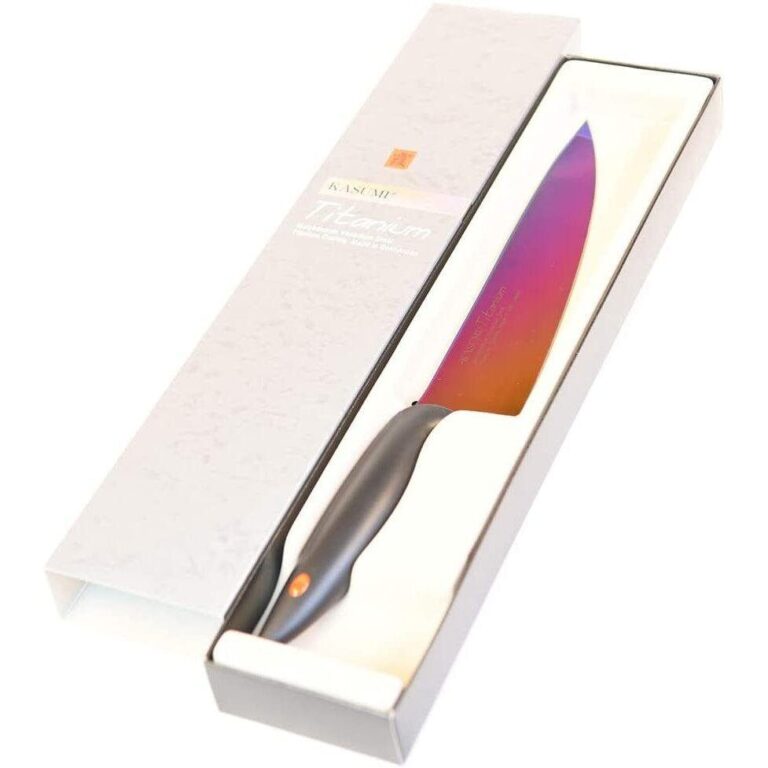 Sumikama Kasumi Titanium Kitchen Knife Opal 200mm - Image 2