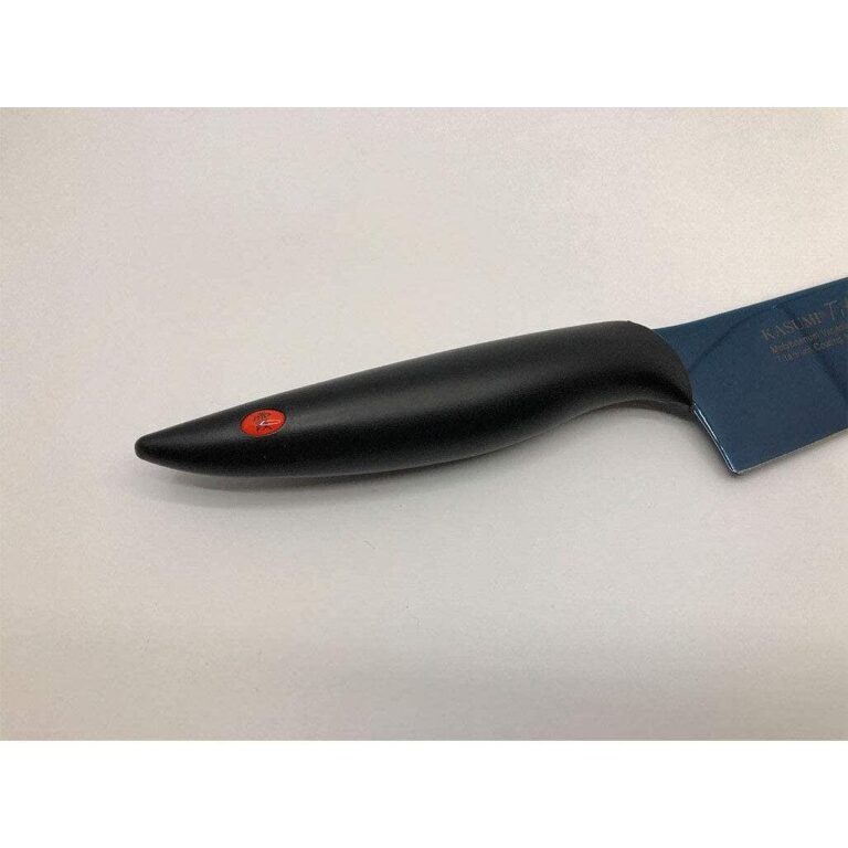 Sumikama Kasumi Titanium Kitchen Knife Blue 200mm - Image 3