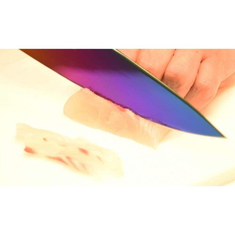 Sumikama Kasumi Titanium Kitchen Knife Opal 200mm - Image 5