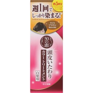 Rohto-50-Megumi-Aging-Care-Scalp-Care-Color-Treatment-Light-Brown-150G-Japan-With-Love-4987241145775-0-1