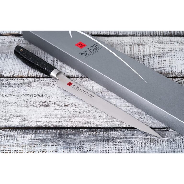 Sumikama Kasumi VG10 Ham Slicer Thin Slicing Knife 24cm - Image 3