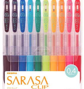 Zebra-Sarasa-04mm-10pc-Gel-Pen-Set
