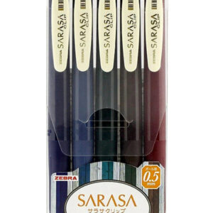 zebra-sarasa-vintage-gel-pens-5pcv-set-original-australia