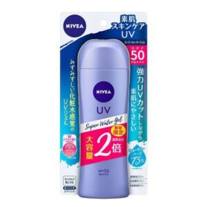Kao Nivea Super Water Gel 50 SPF50 PA+++ 160g -  Sunscreen For Face And Body - Large Size