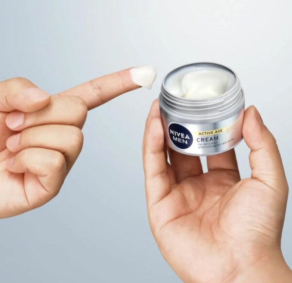 Nivea Men Exclusive Active Age Cream 50g - Must-Have Anti-Aging Care - Image 3