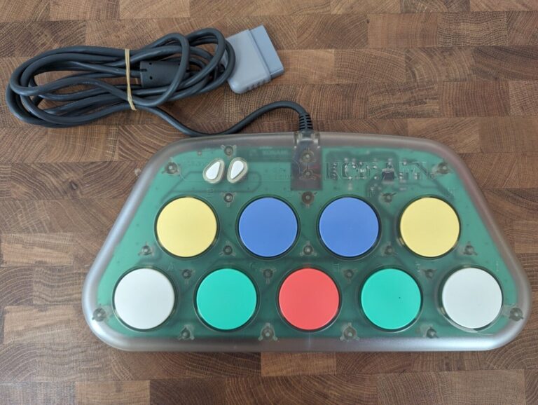 Pop'n Controller Sony Playstation PS1  + Game Pop'n music 1 Japan tested - Image 3