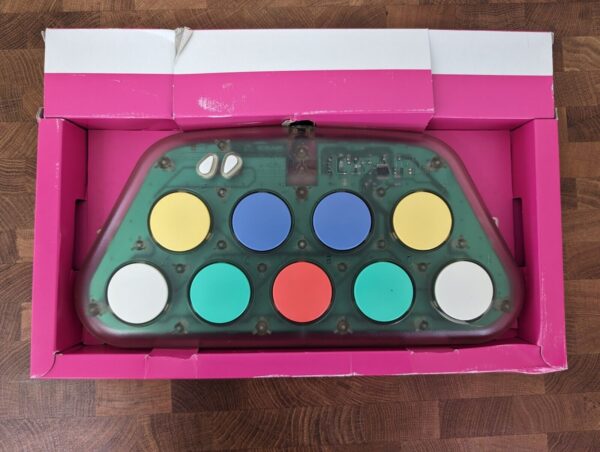 Pop'n Controller Sony Playstation PS1  + Game Pop'n music 1 Japan tested - Image 4