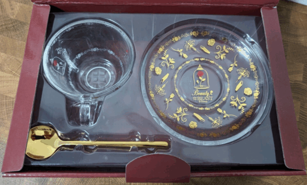 Disney Beauty and the Beast Teacup Set Prize Limited Japan - Image 3
