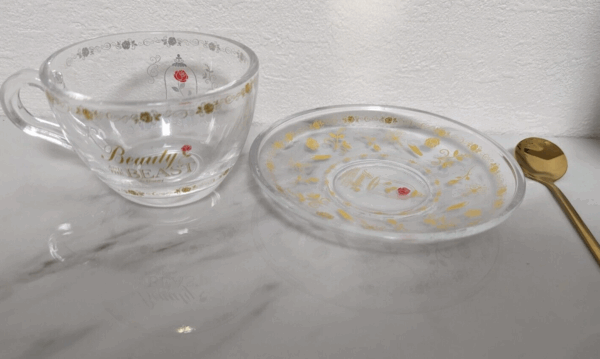 Disney Beauty and the Beast Teacup Set Prize Limited Japan - Image 9