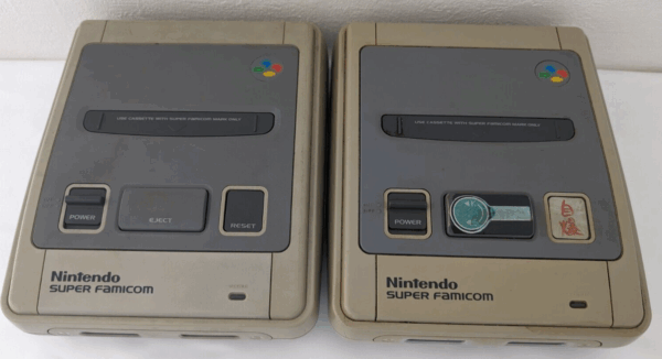 Nintendo Super Famicom Console x 2 SHVC-001 For Parts