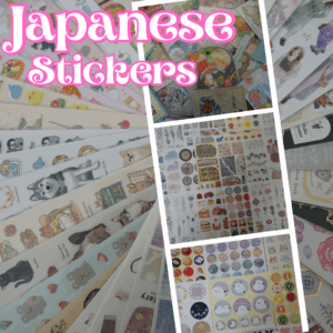 Cute Kawaii Japanese Stickers 16 mixed sheets 1050 sticker
