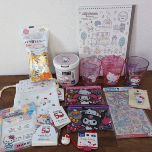 Hello kitty Kuromi My melody 10 mix set from Japan