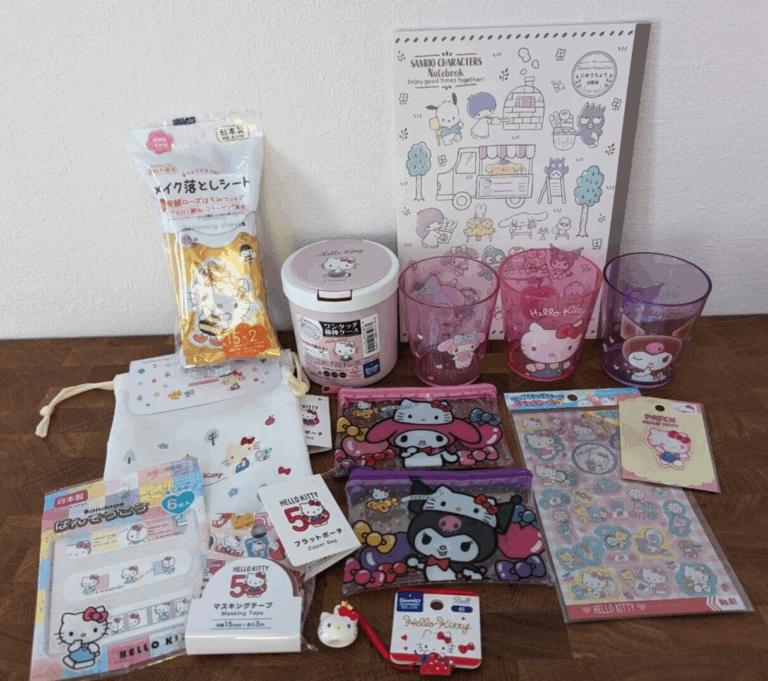Hello kitty Kuromi My melody 10 mix set from Japan