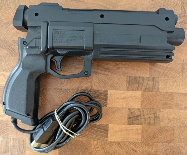 2 Sega Saturn VIRTUA GUN HSS-0122 Works with CRT TV Only Japan Tested - Image 3