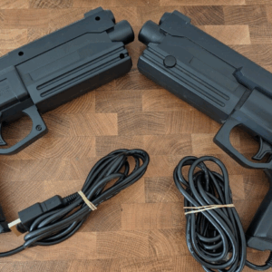 2 Sega Saturn VIRTUA GUN HSS-0122 Works with CRT TV Only Japan Tested