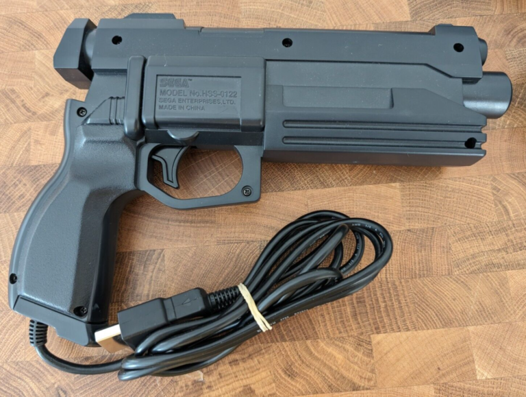 2 Sega Saturn VIRTUA GUN HSS-0122 Works with CRT TV Only Japan Tested - Image 5