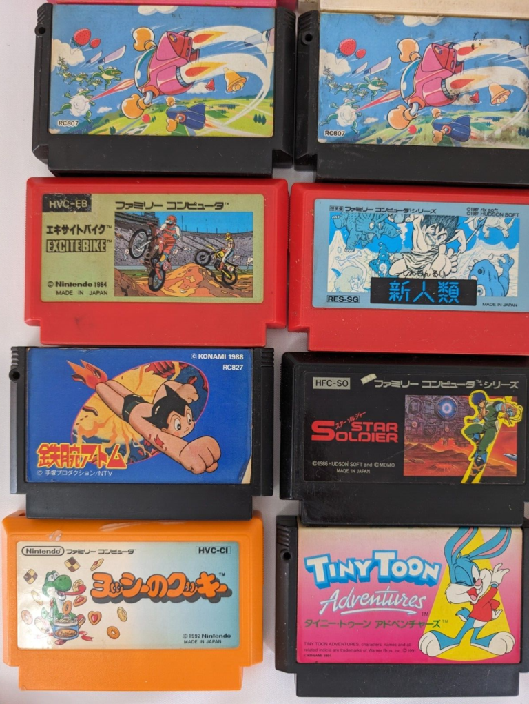 Nintendo Famicom bulk 56 Games  Not tested - Image 5