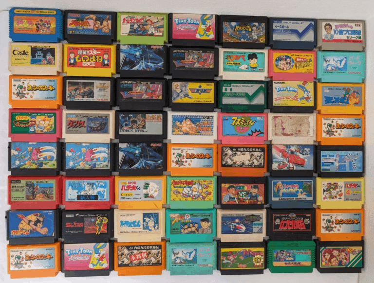 Nintendo Famicom bulk 56 Games  Not tested