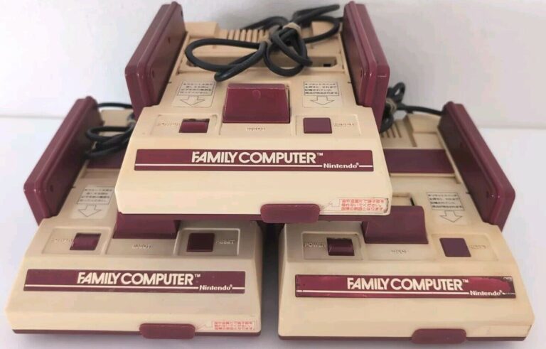 Nintendo Famicom NES Console HVC-002 Tested and working Auction For 3 consoles