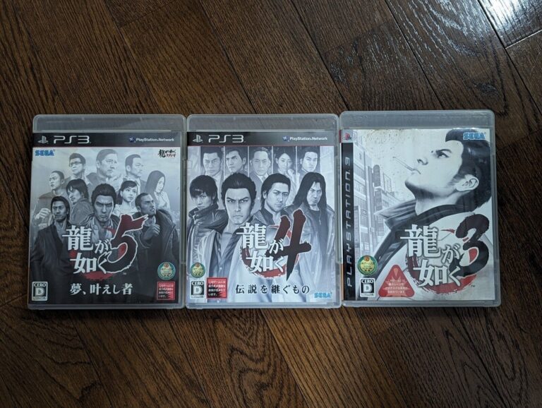 SONY PLAYSTATION 3 - Bundle of 3 Japanese Games (NTSC-J)