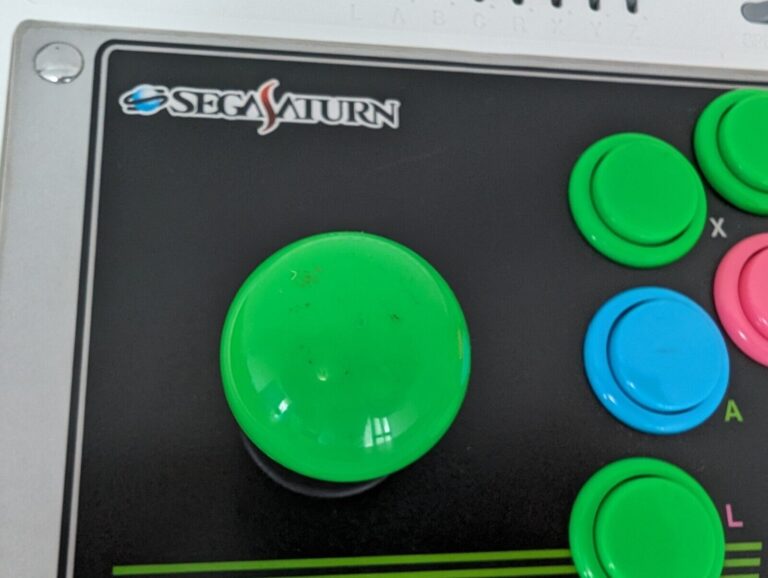 Sega Saturn Virtua Stick HSS-0136 Controller Good Condition - Image 4