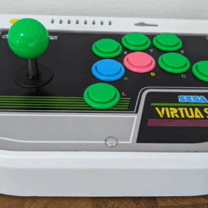 Sega Saturn Virtua Stick HSS-0136 Controller Good Condition
